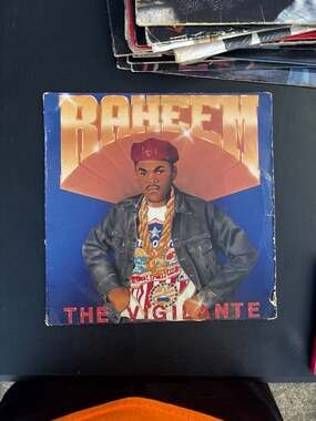 Raheem - The Vigilante 1988 Hip Hop Vinyl LP